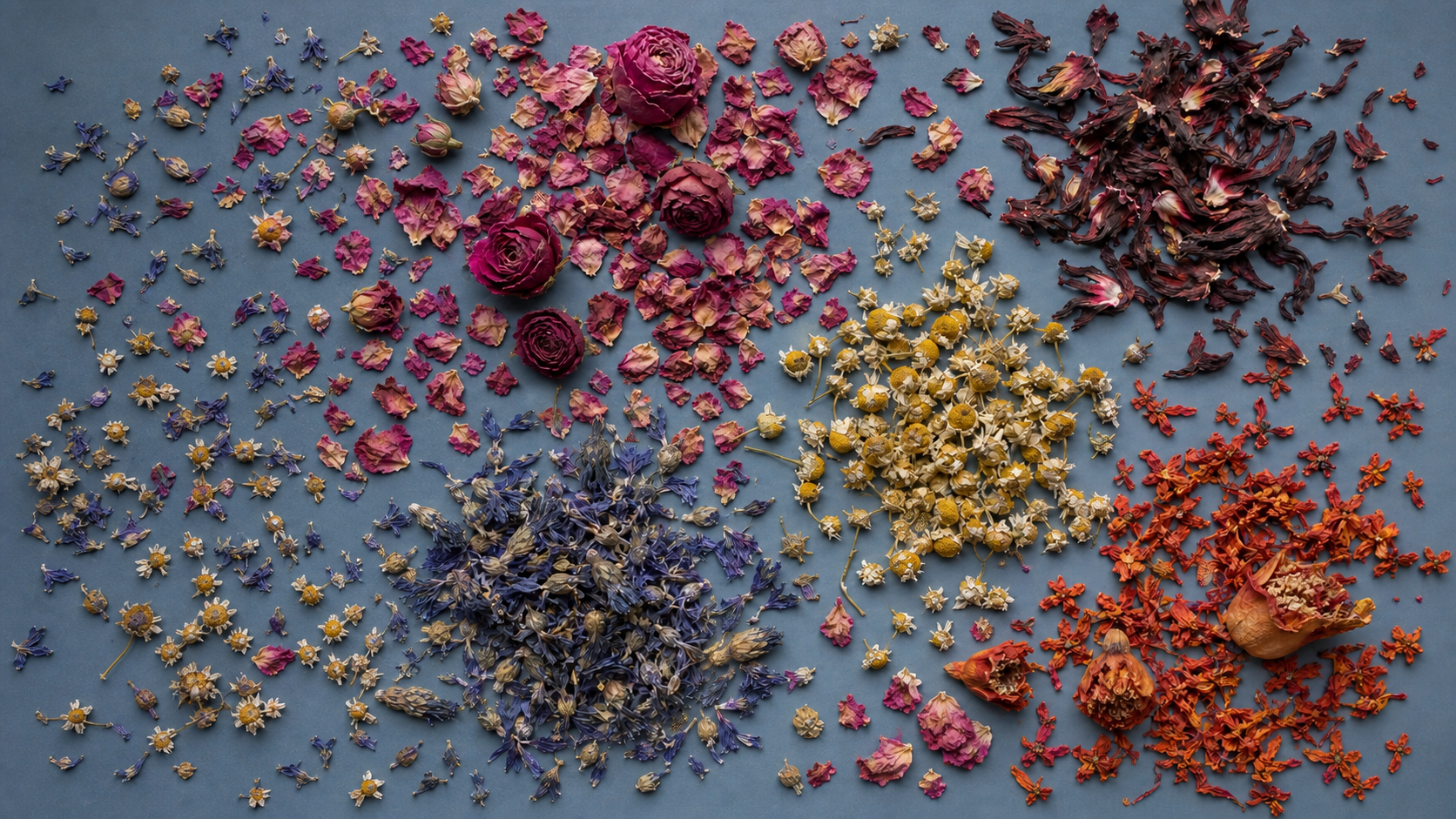 Dried petals